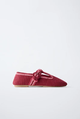 BALLERINES EN T CROCHET