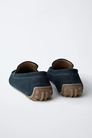 LEATHER LOAFERS