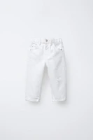 JEANS MOM FIT DÉCHIRÉ