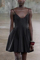 ZW COLLECTION SHORT POPLIN DRESS