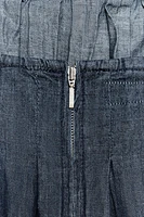 ROBE COURTE EN JEAN TRF