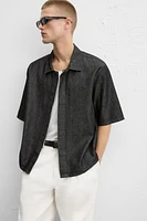 RELAXED FIT DENIM SHIRT