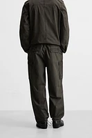 WASHED TECHNICAL CARGO PANTS