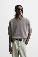 T-SHIRT POINT DÉLAVÉ