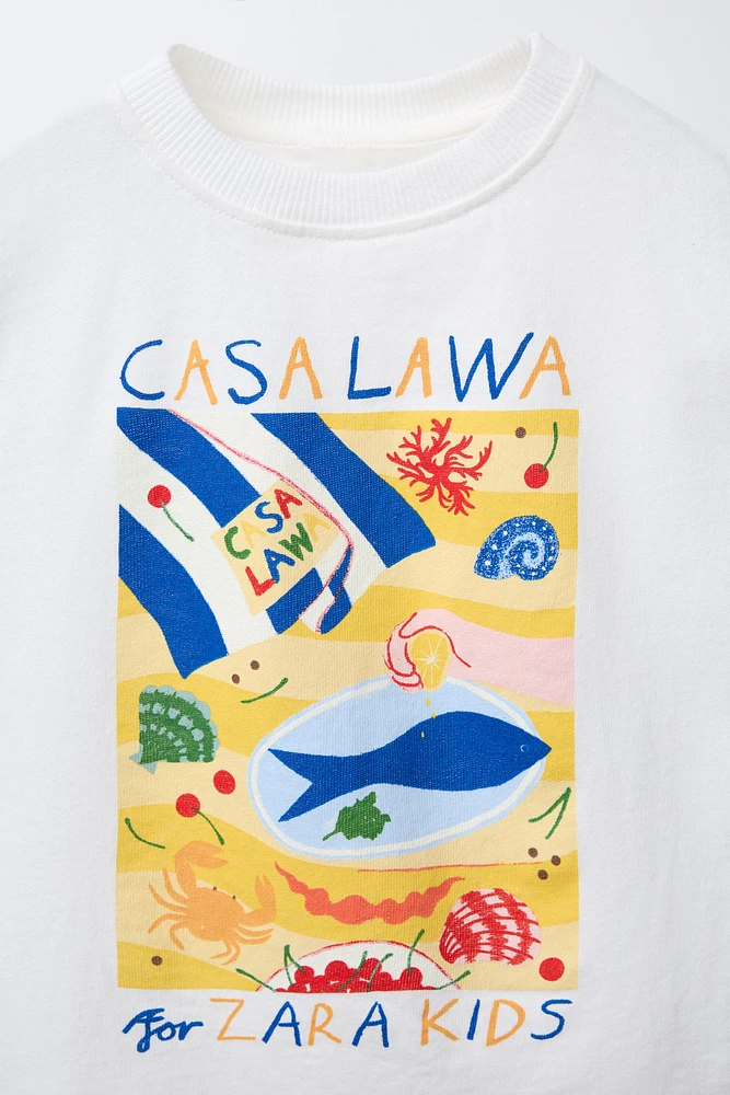 CASA LAWA © X ZARA KIDS PRINT T-SHIRT
