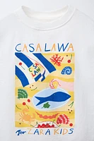 CASA LAWA © X ZARA KIDS PRINT T-SHIRT