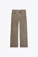 Z1975 HIGH-WAISTED STRAIGHT ANKLE JEANS