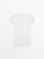 T-shirt manches courtes raglan en coton