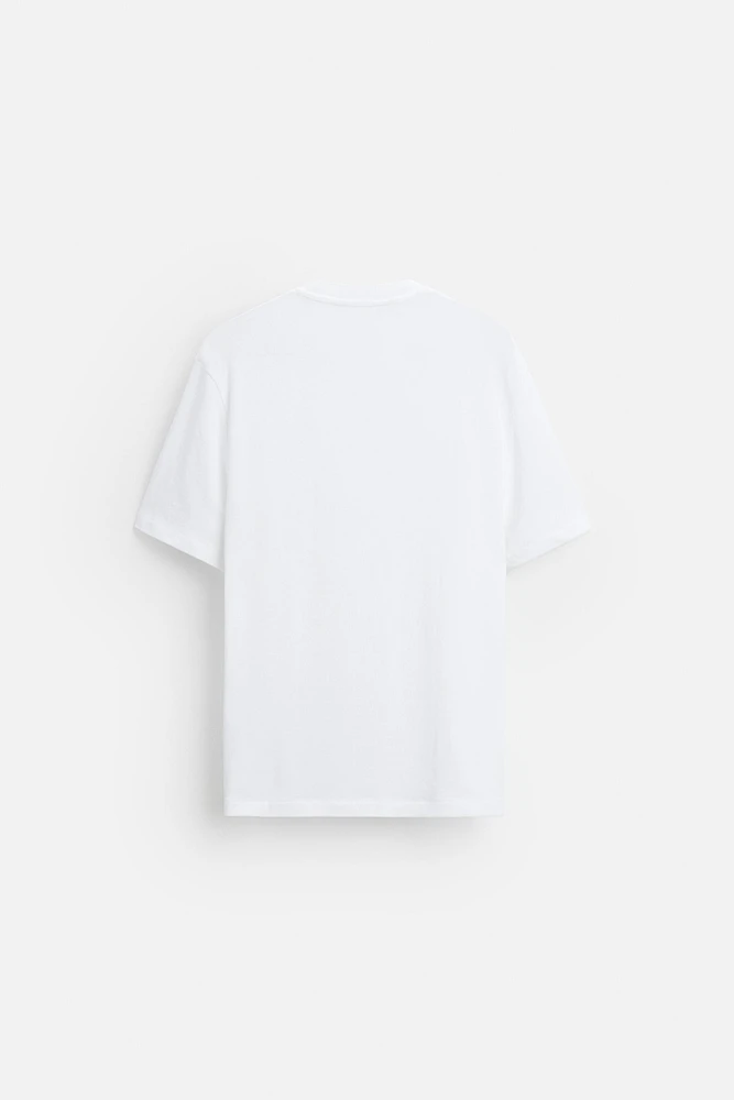 T-SHIRT EN MAILLE REGULAR FIT