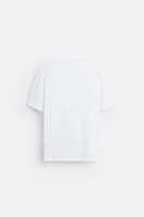 T-SHIRT EN MAILLE REGULAR FIT