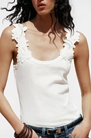 CROCHET STRAP TANK TOP