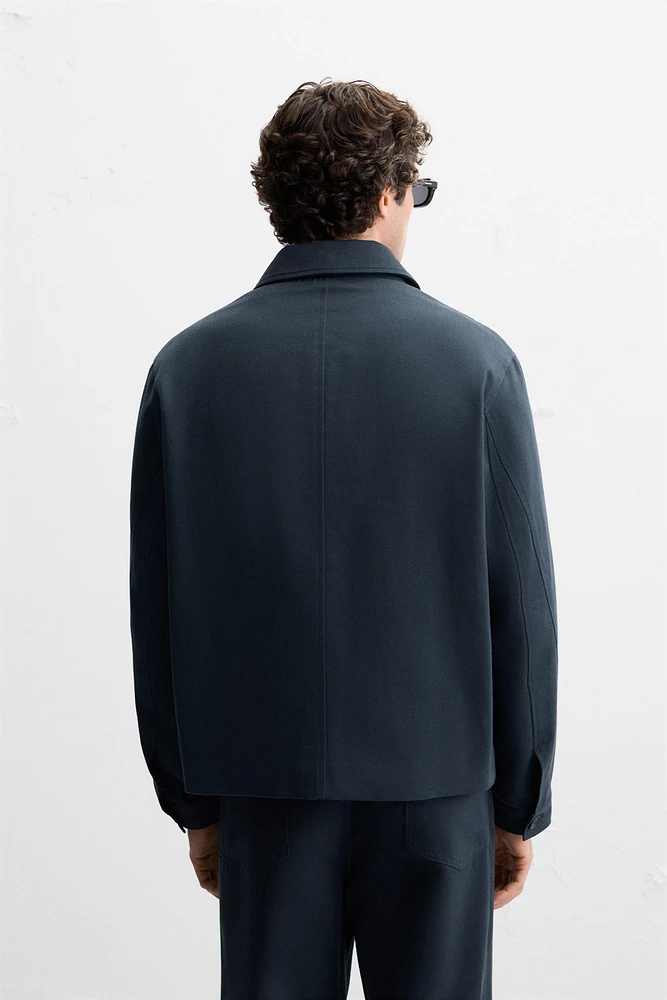 COTTON-LYOCELL JACKET