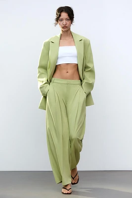PANTALON DE COSTUME À PASSANTS
