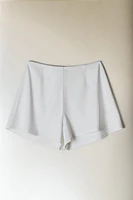 STRETCH COTTON JERSEY SHORTS