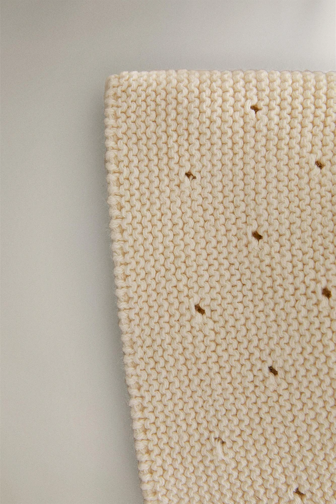CHILDREN’S CHUNKY KNIT BONNET