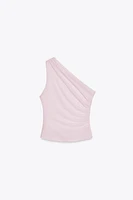 HAUT ASYMÉTRIQUE DRAPÉ