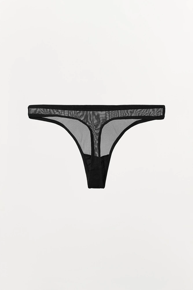 MESH THONG