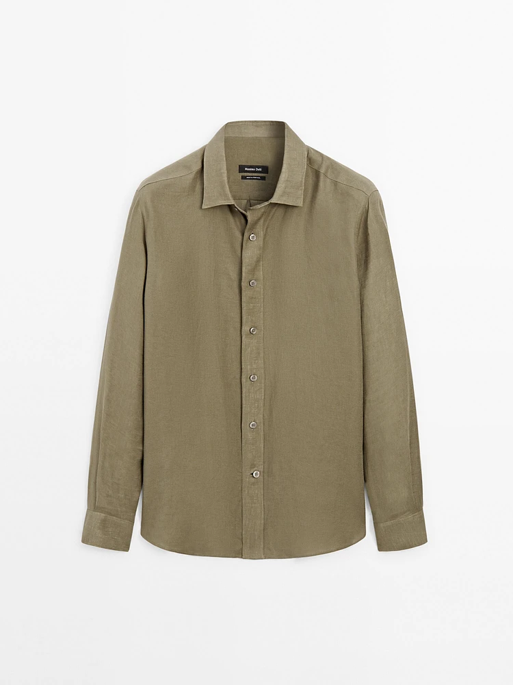 Lightweight 100% linen shirt