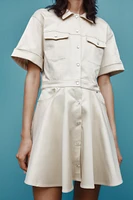 ROBE COURTE ÉVASÉE