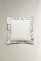 PILLOWCASE WITH SILK BORDER