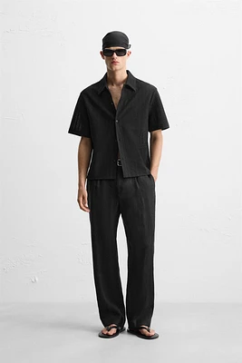 GEOMETRIC JACQUARD SHIRT