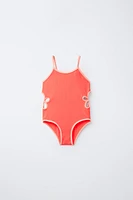 6-14 ANS/ MAILLOT DE BAIN STRUCTURE CUT OUT