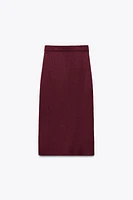 BASIC KNIT SKIRT