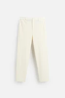 TERRY TEXTURED PANTS