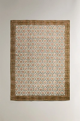 BLOCK PRINT AREA RUG