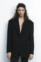 VESTE OVERSIZE EN MOLLETON