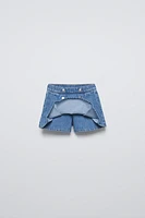 DENIM SKORT