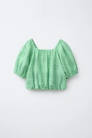 SCHIFFLY BALLOON TOP
