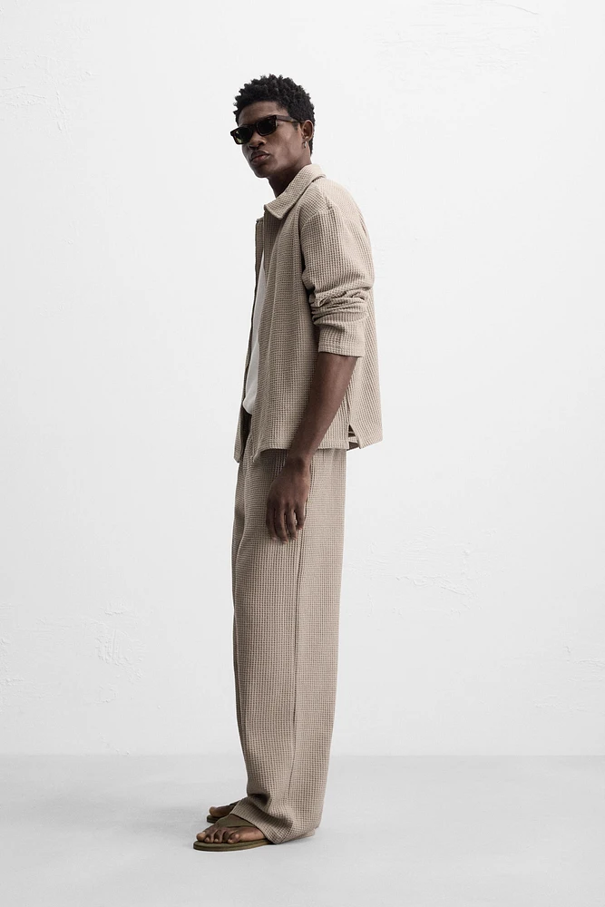 PANTALON RELAXED FIT STRUCTURÉ À CARREAUX