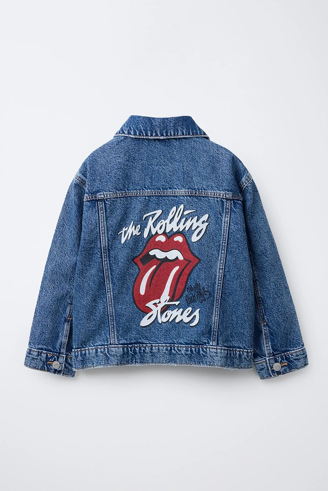 VESTE EN DENIM ROLLING STONES ©