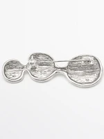 Broche feuilles