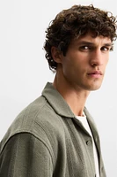 CHEMISE STRUCTURÉE JACQUARD
