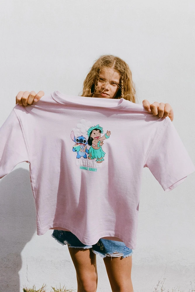 LILO & STITCH © DISNEY PRINT T-SHIRT