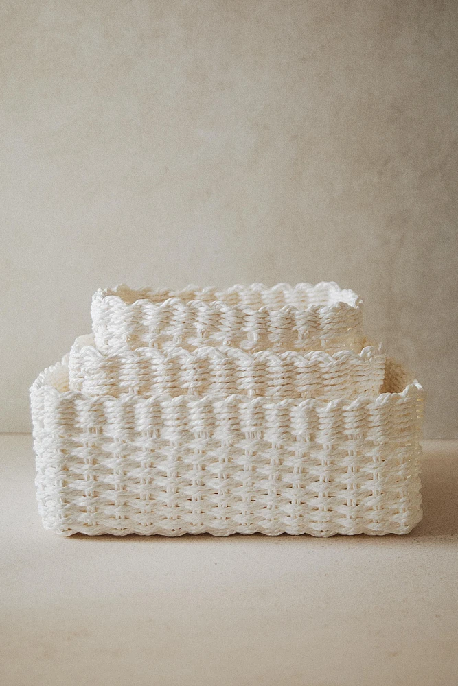 DOUBLE WOVEN BASKET