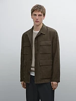 100% linen jacket with pockets