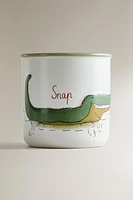 TASSE ENFANT CÉRAMIQUE CROCODILE