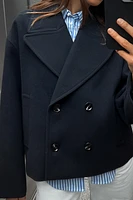MANTEAU COURT CROISÉ