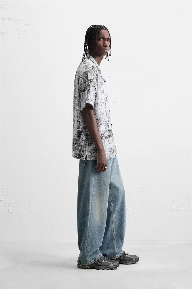 ABSTRACT PRINT SHIRT