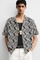 CHEMISE EN JACQUARD