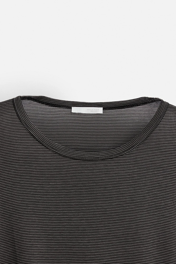 T-SHIRT À RAYURES