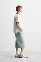 EMBROIDERED TEXT JACQUARD POLO SHIRT