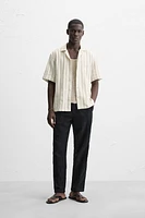 CHEMISE STRUCTURÉE À RAYURES
