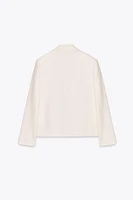 ZW COLLECTION TOPSTITCHED BLAZER