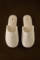 CHAUSSONS TISSU BRODERIES