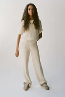 CABLE KNIT CULOTTES