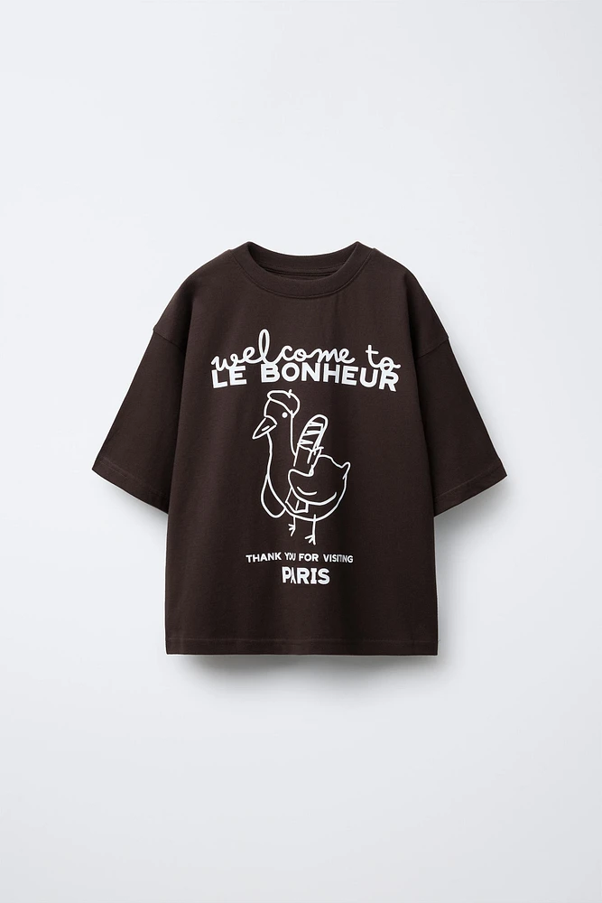 DUCK PRINT T-SHIRT